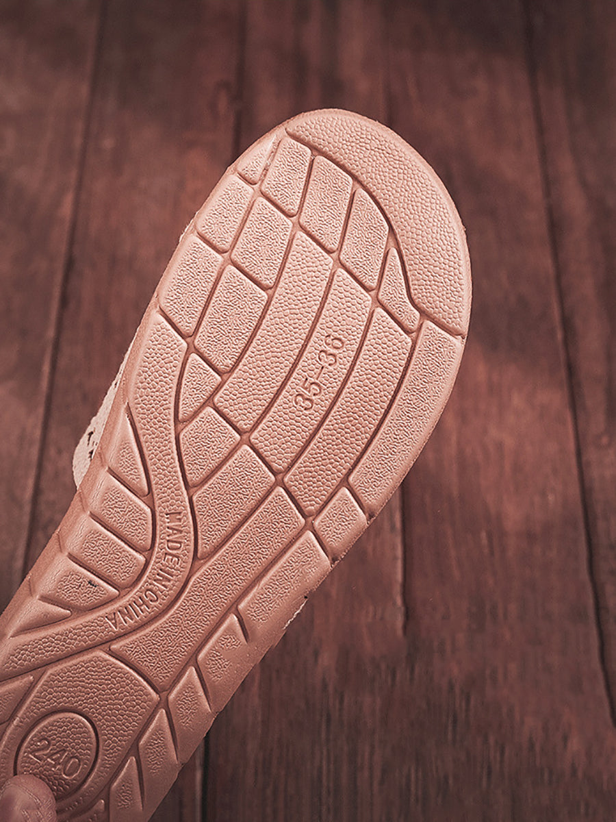 Summer Rattan Weaving Indoor Slippers Zz1011