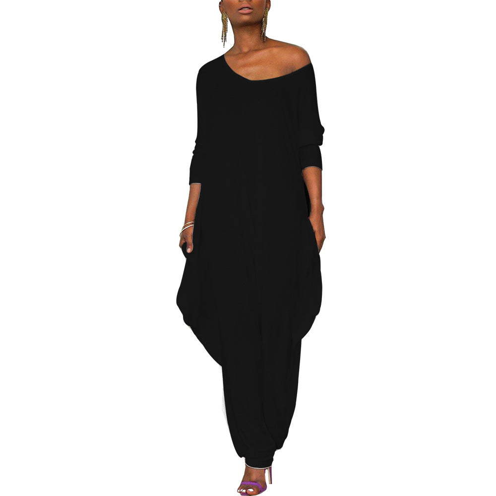 Clothing Autumn Clothing Loose Jumpsuit