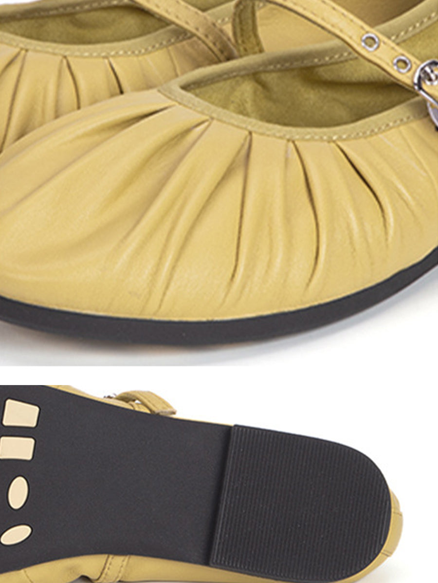 Summer Soft Leather Shoes As1056