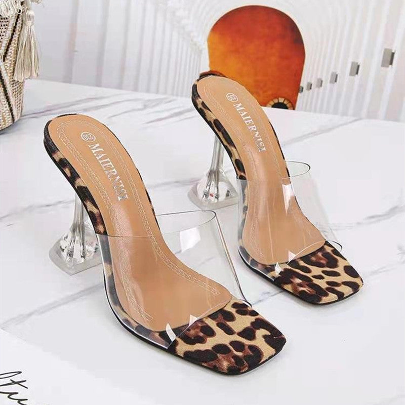 Patchwork Fish Mouth Shoes