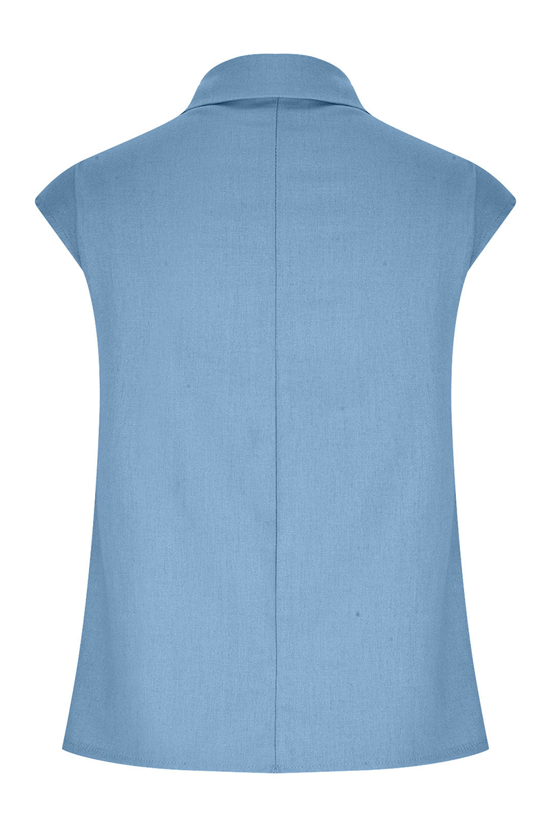 Daily Color Turndown Collar Blouses(6 Colors)