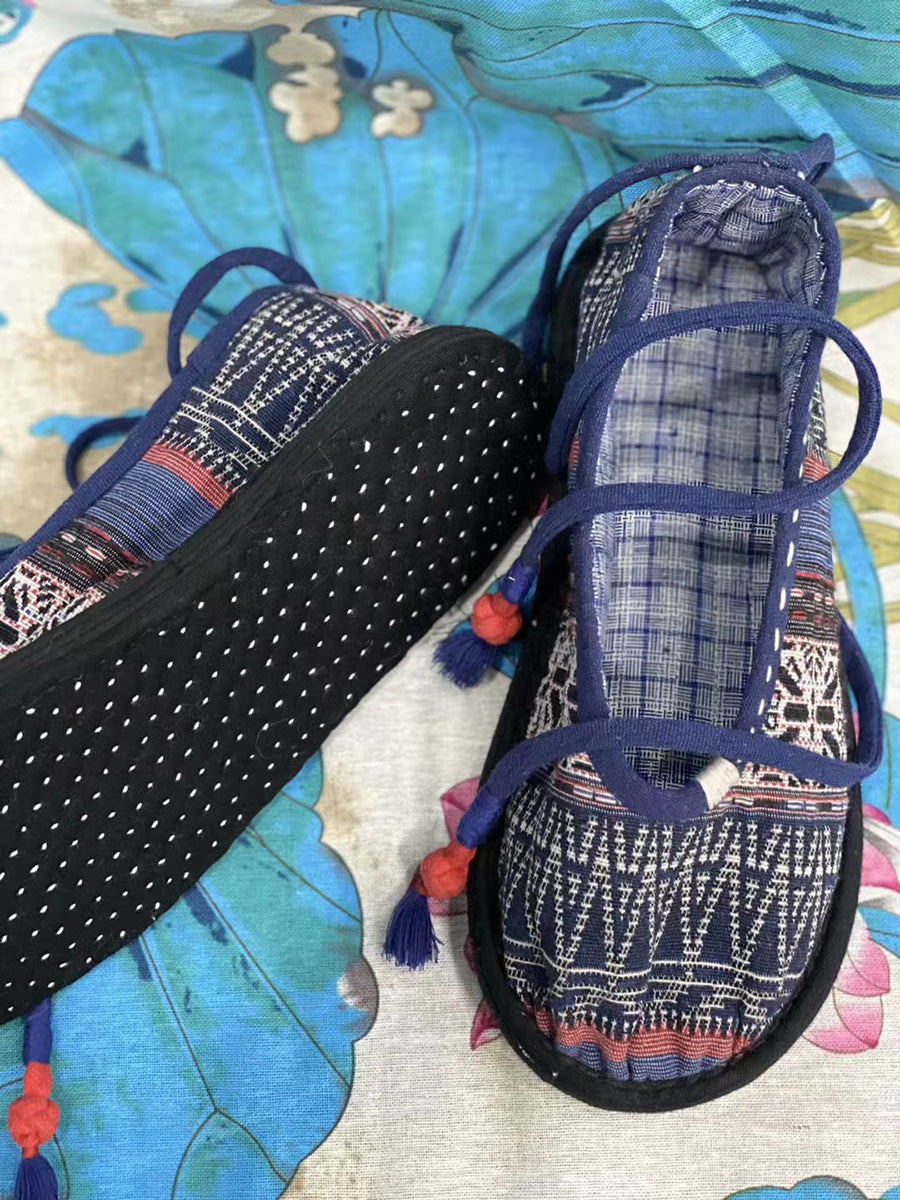 Summer Cotton Soft Flat Shoes Cc002