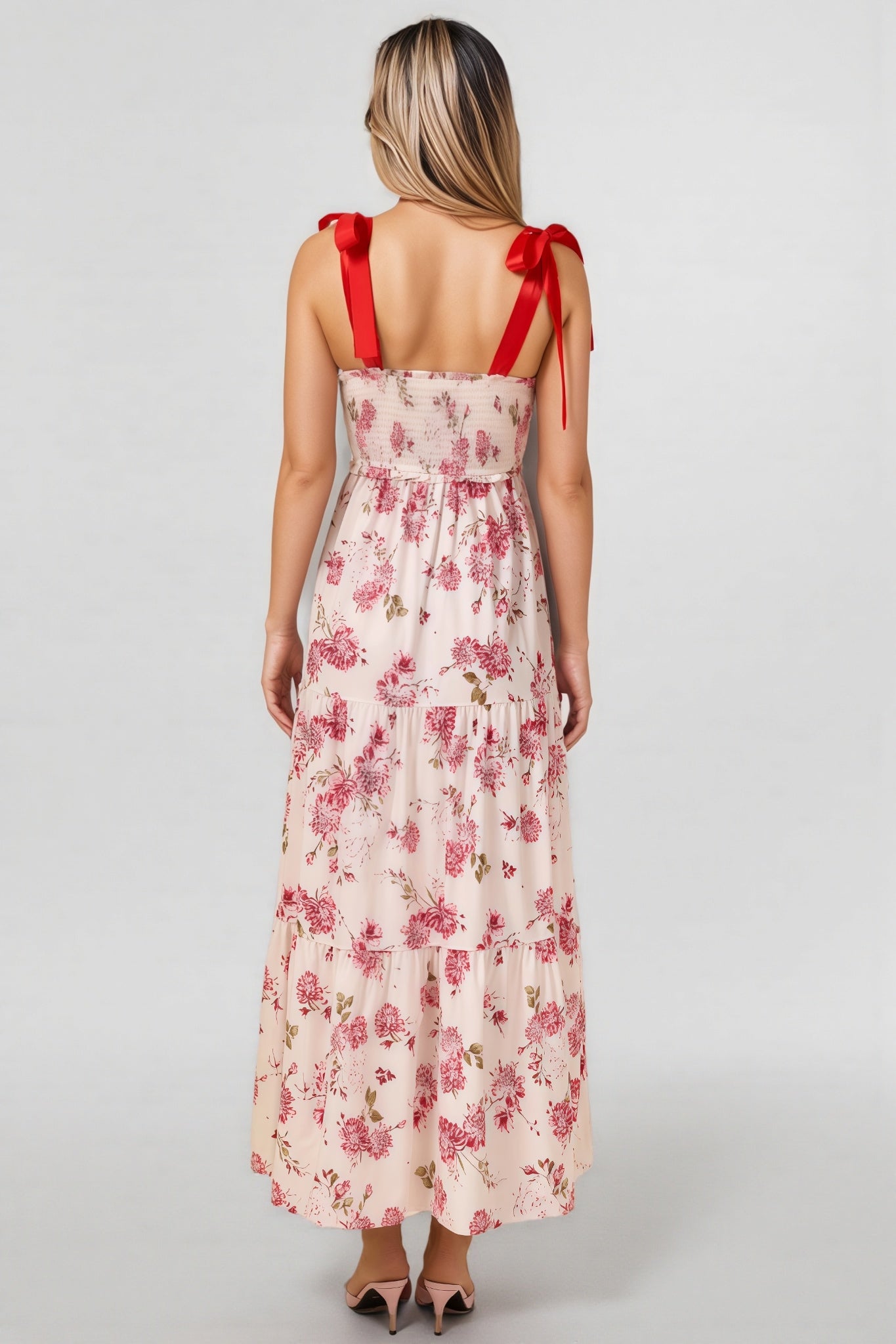 Barbsd Red Maxi Dress