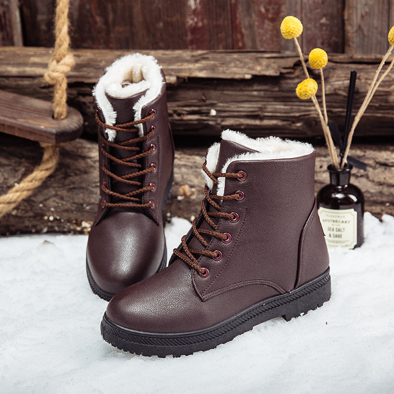 Winter Large Snow Boots Warm and Plush Boots