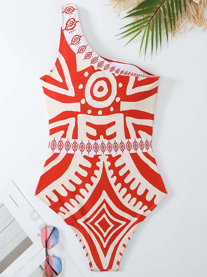 Printed One Piece and Pants Suits