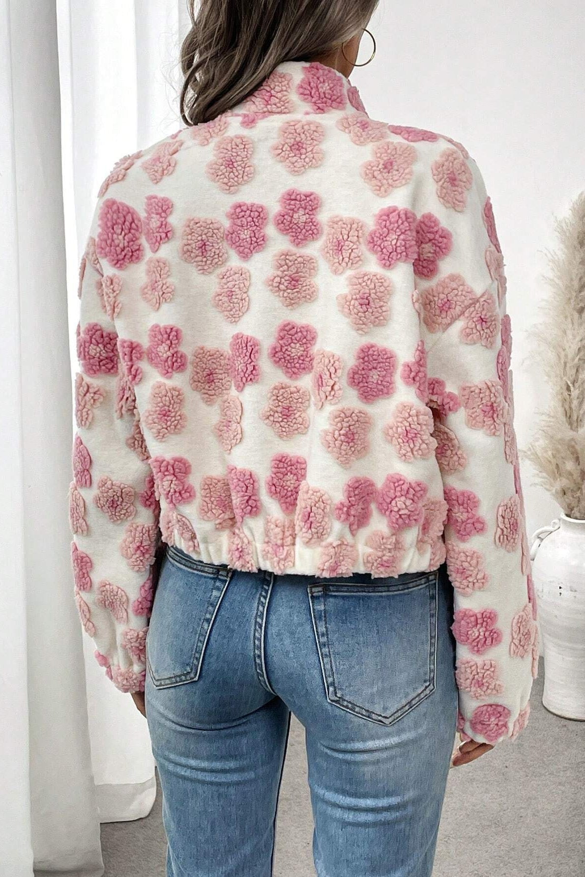 Jacquard Stylish Jacket Coat