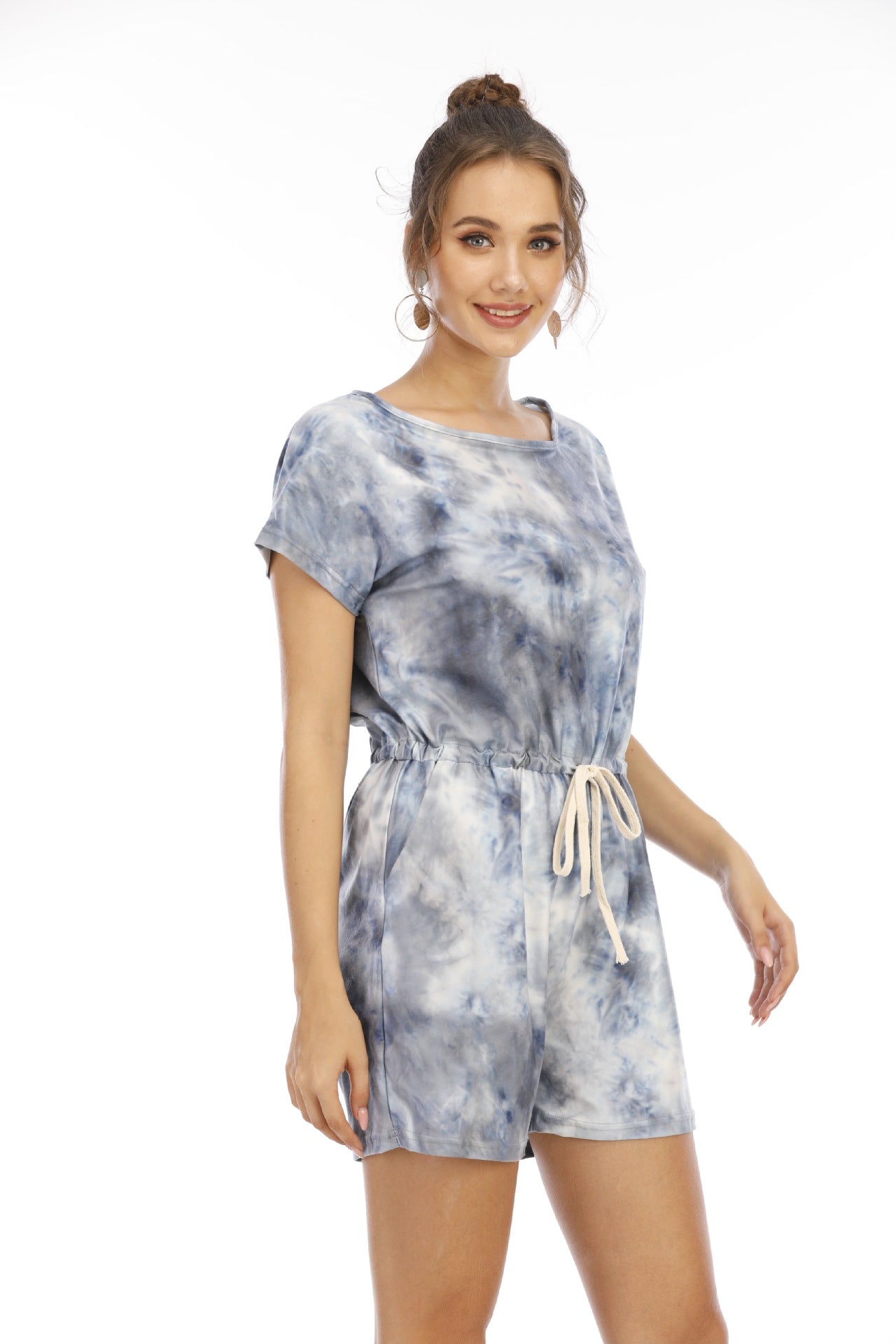Clothing Short Tie-dyed Romper