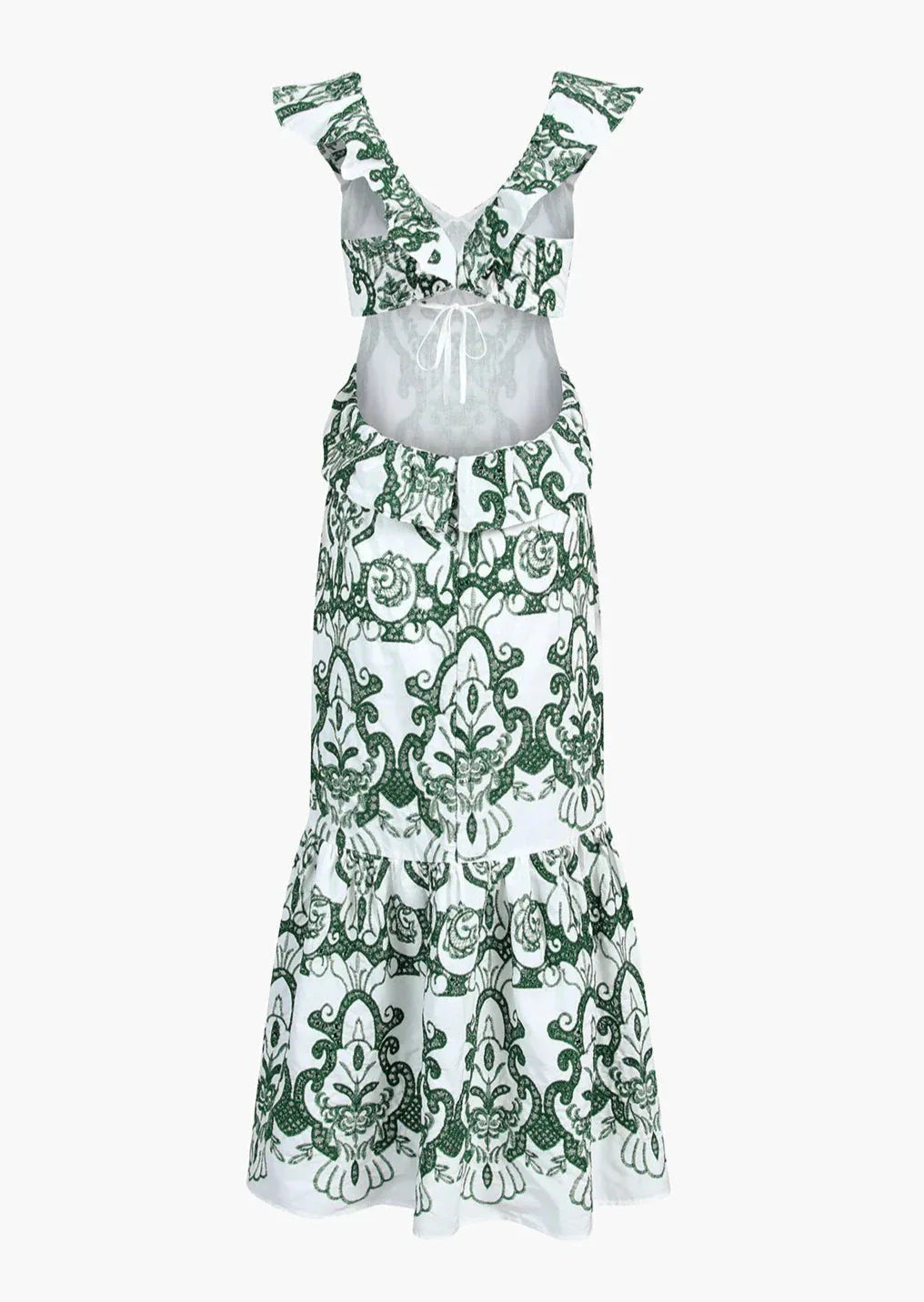 Haven | Ruffled Maxi Dress