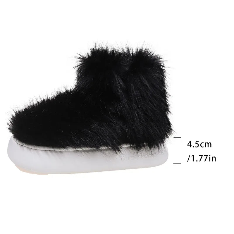 Plush Comfortable Warm Cozy Stylish Snow Boot