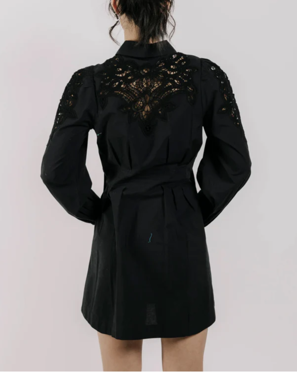 Long Sleeve Cutout Mini Dress
