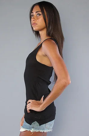 Sleeveless Lace Small Vest T-shirt