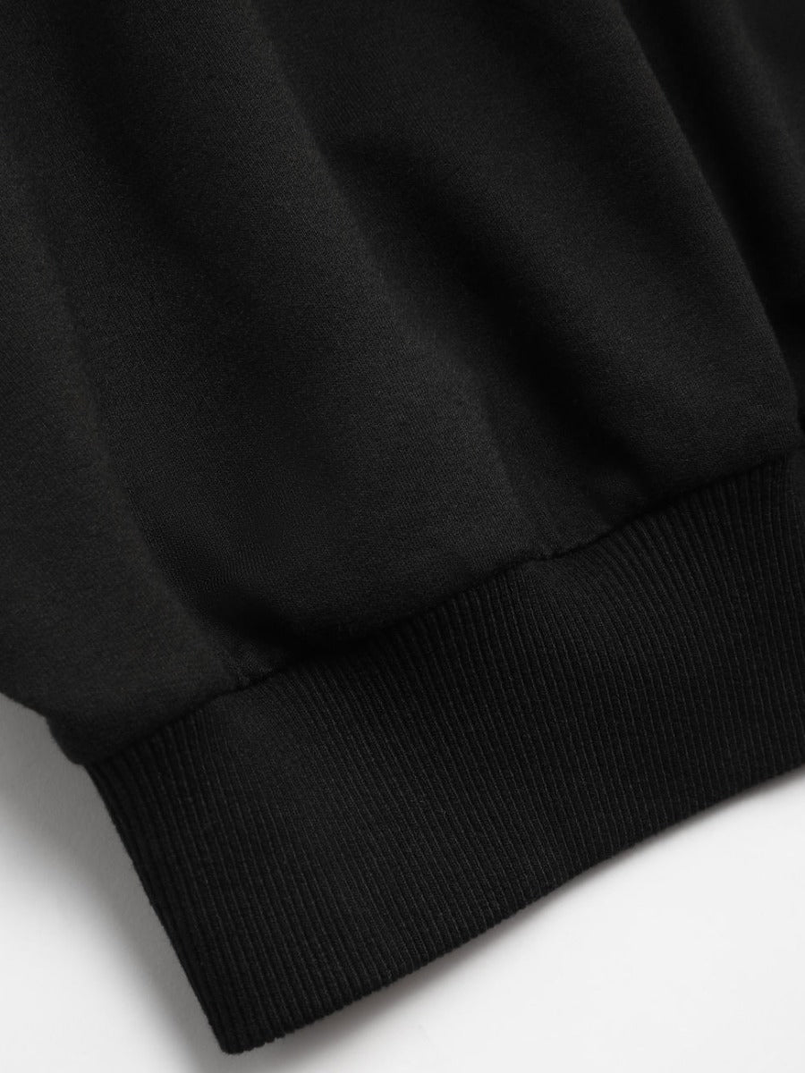 Figure Letter Print Sweatshirt At9069
