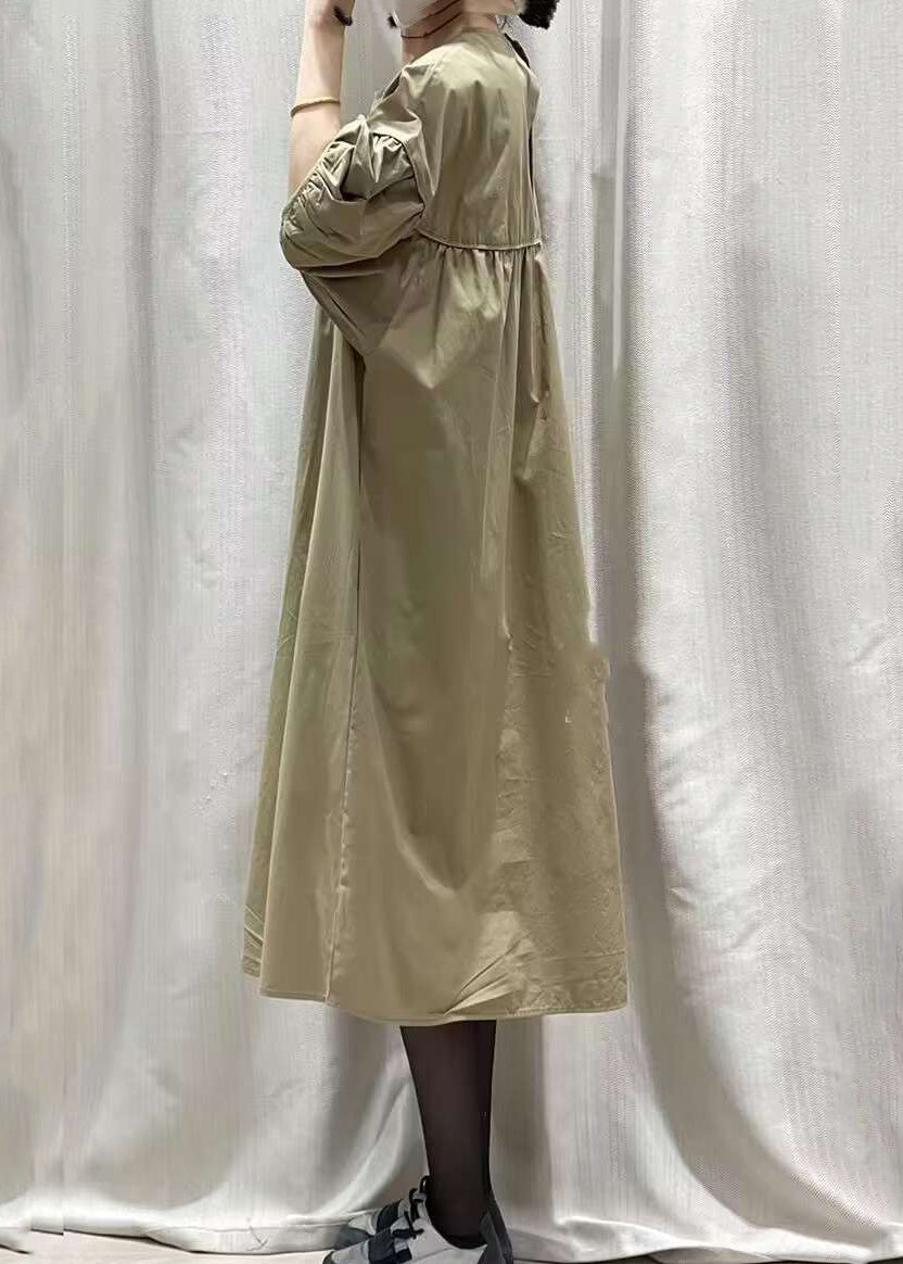 French Black O-neck Patchwork Long Dresses Summer Gh1010