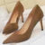 Shoes Rivet Woman Pumps New High Heels Stiletto Pu Leather Heels Party Shoes Female Heel 43