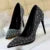 Shoes Rhinestone Woman Pumps Wedding Shoes Basic Pump Stiletto Heels 10cm 7cm Heeled Shoes High Heels