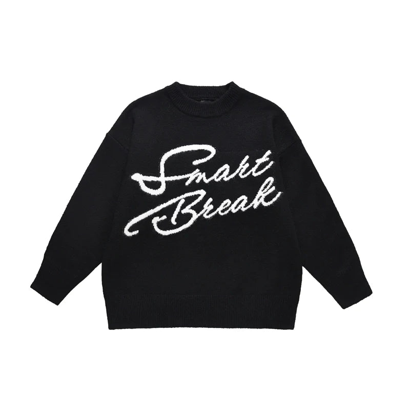 Smart Break Oversized Sweater Jacket