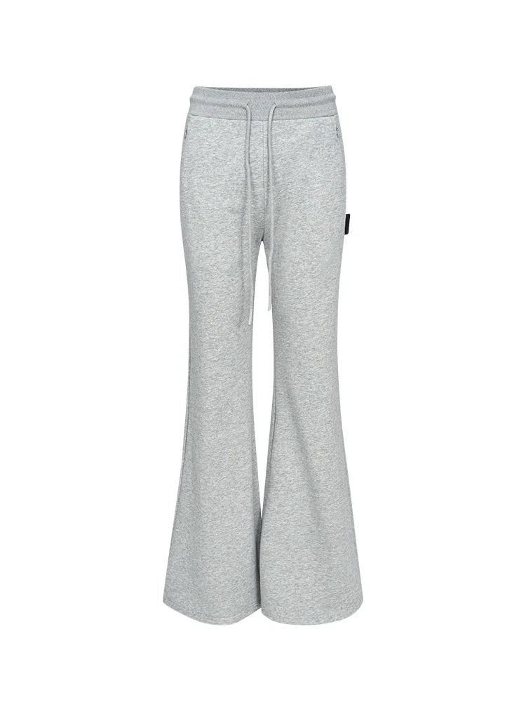 Wide-leg Drawstring Sweatpants
