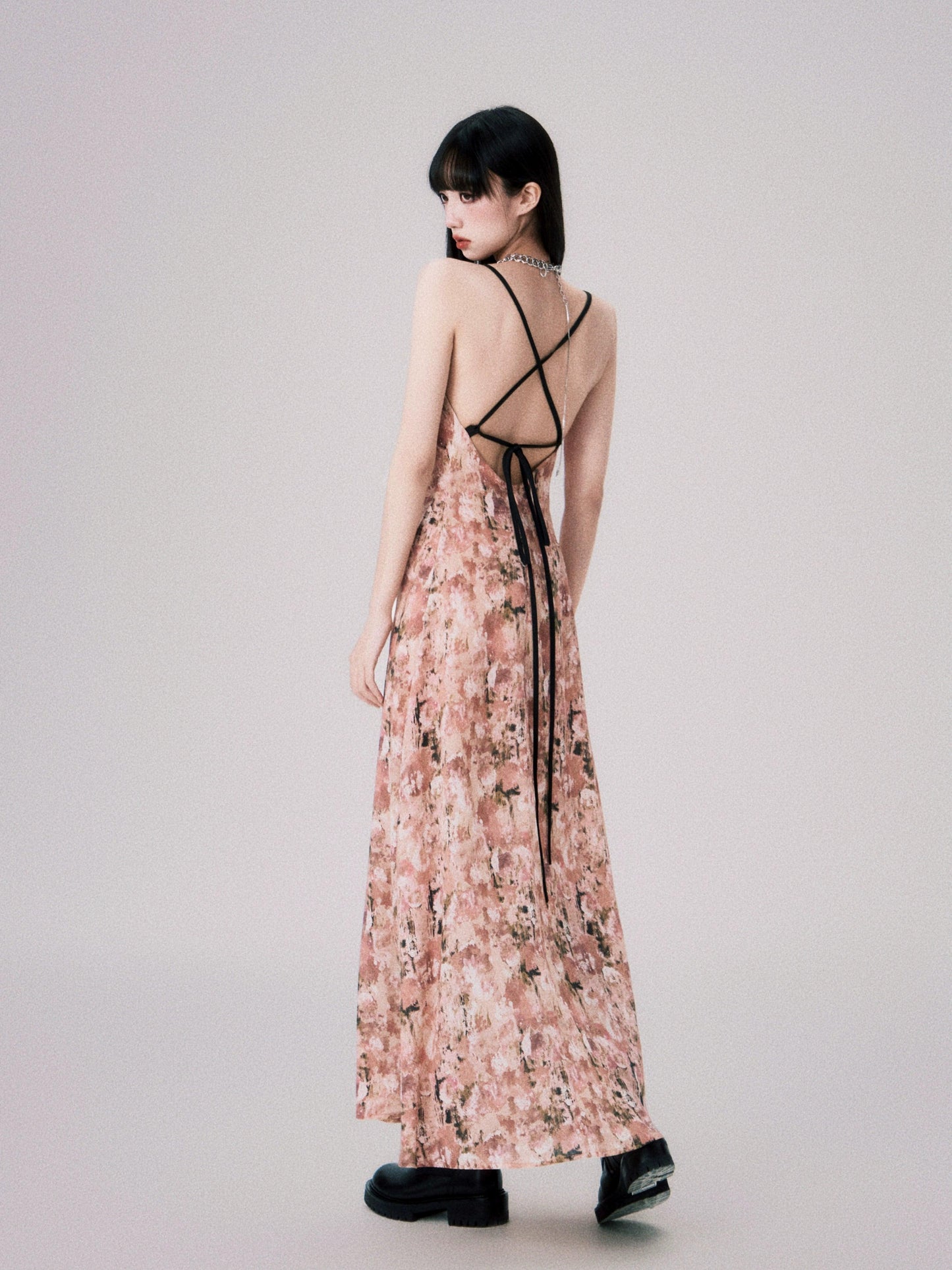Luluswings Cowl Neck Maxi Dress - Romantic Evening Gown