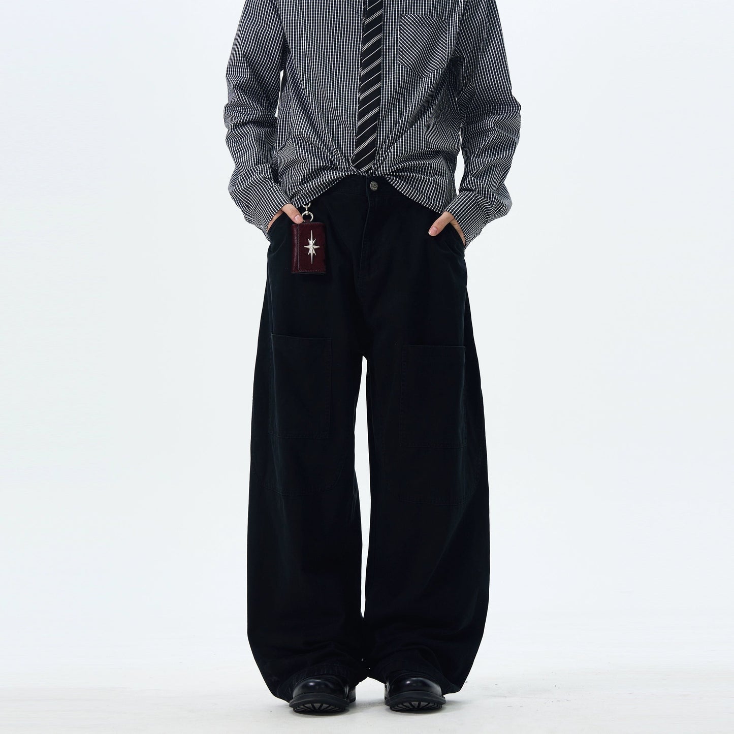 Cargo Wide Leg Canvas Pants