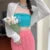 Y2k Shrug 2000s Clothes Color Long Sleeve Cropped Knitted Tops Sun Protection Cardigan Coquette Clothing