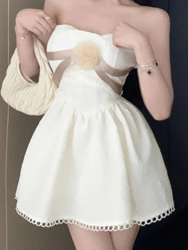Aline Mini Dress Off Shoulder Slim Party Birthday Vestidos Spring Summer Female Clothes New