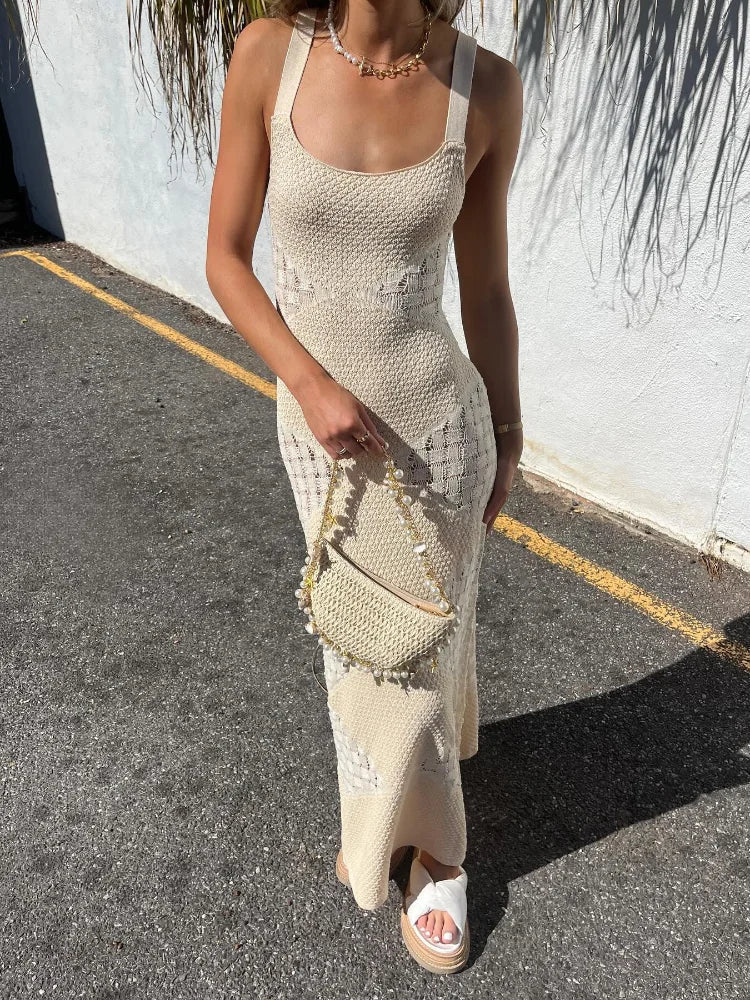 Clover | Knitted Maxi Dress