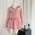 Y2k 2 Piece Set Tracksuit Hooded Zip Up Slim Coat Lace Patchwork Ruffles Mini Skirt Autumn Korean Outfits