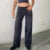 Y2k Wide Leg Denim Pants Baggy Low Waist Boyfriend Jeans Loose Fit Jeans Trousers Cyber Grunge