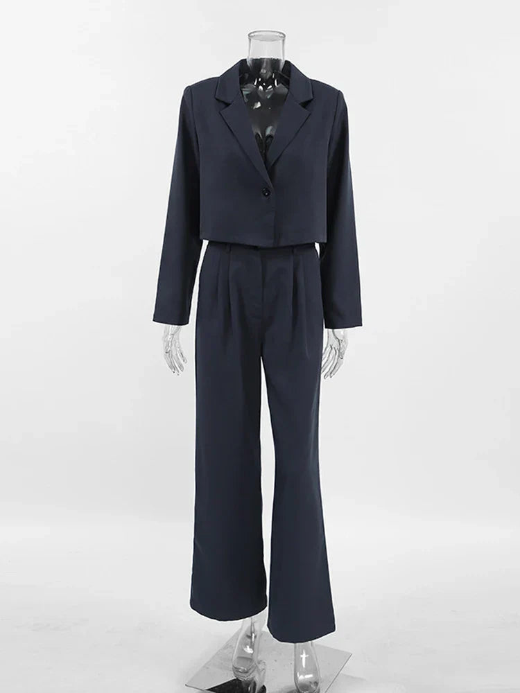 Samira - Winter Office Pant Set