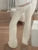 Drawstring Low Waist Straight Pants Basic Jogger Sweatpants