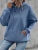 Color Hoodie for Female Pocket Creative Sweatshirts All-match Street Clothes Fleece Pullovers