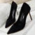 Shoes New Pumps Suede High Heels Shoes Office Shoes Stiletto Party Shoes Female Comfort Heels