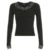 Sweet Lace Trim V-neck ��s Top Long Sleeve Balletcore Slim Autumn New T-shirt All-match Basic
