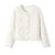 Coat Short Round Neck Slim Fit Winter New Imitation Lamb Wool Jacket