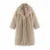 Exclusive Long Faux Fur Parka Coat Winter Thick Warm Fluffy Eco Lamb Fur Teddy Jacket Overcoat