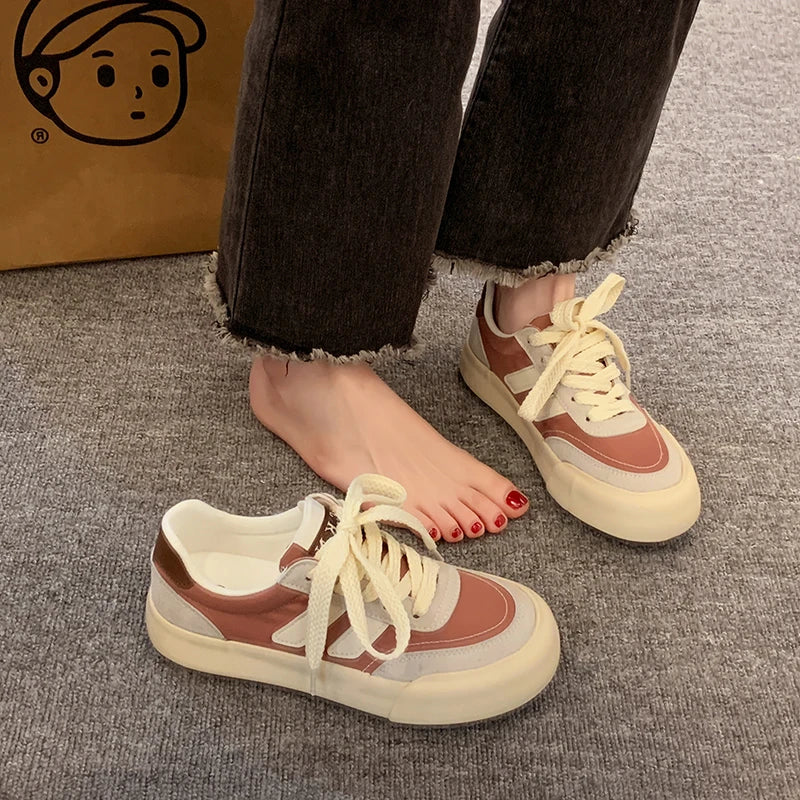 Summer Stylish Jogging Skate Sneakers Tennis Low Top Walking Flats Comfortable Skate Non Slip Shoes