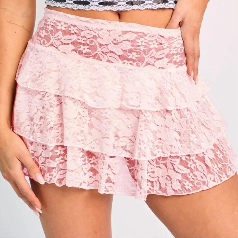 Multi-layer Tiered Skirt