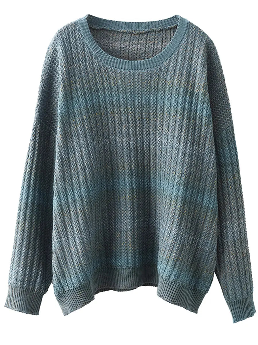 Tie-dye Knitted Sweater