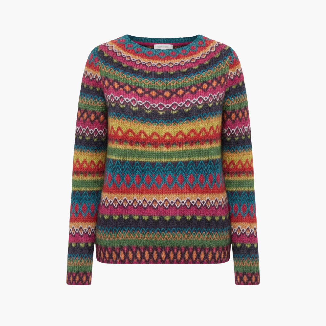 ’s Knit Sweater With Round Neck