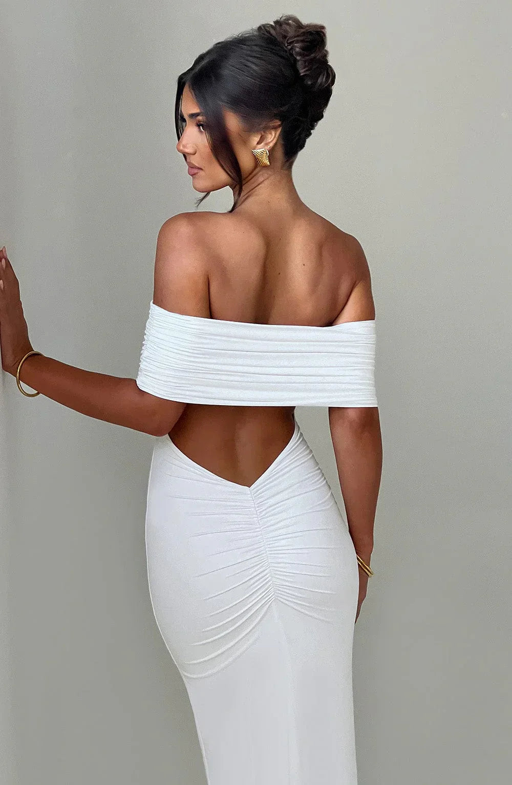 Olympia | Backless Maxi Dress