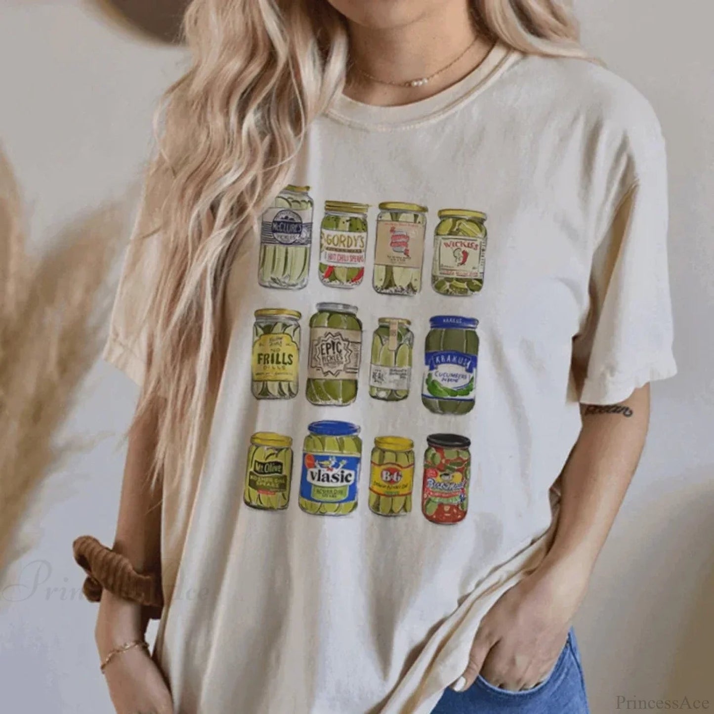 Canned Pickles Funny T-shirt