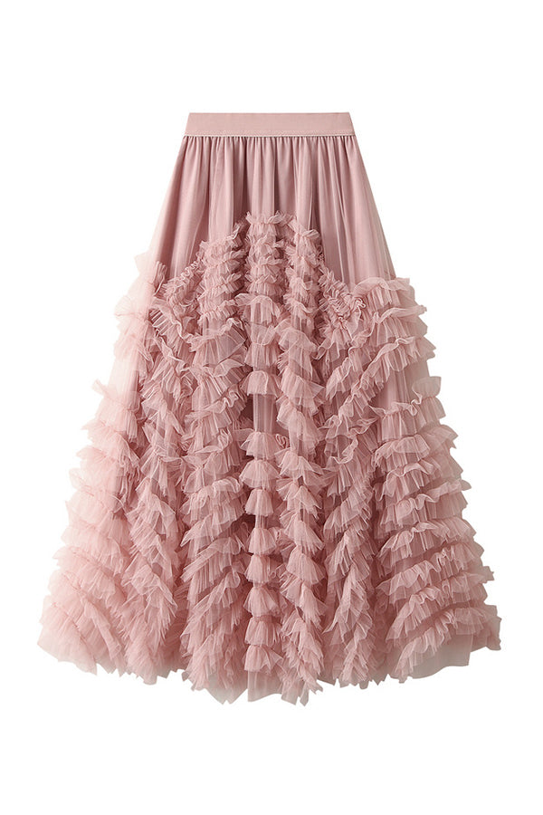 Slimming Hip-covering Cake Skirt