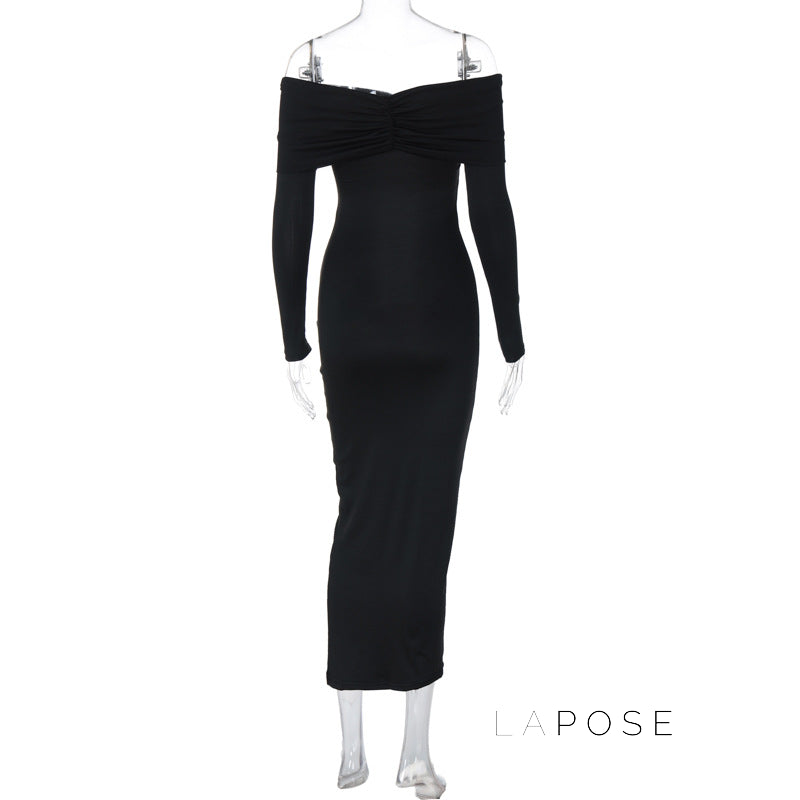 Jaxyn Off Shoulder Bodycon Dress