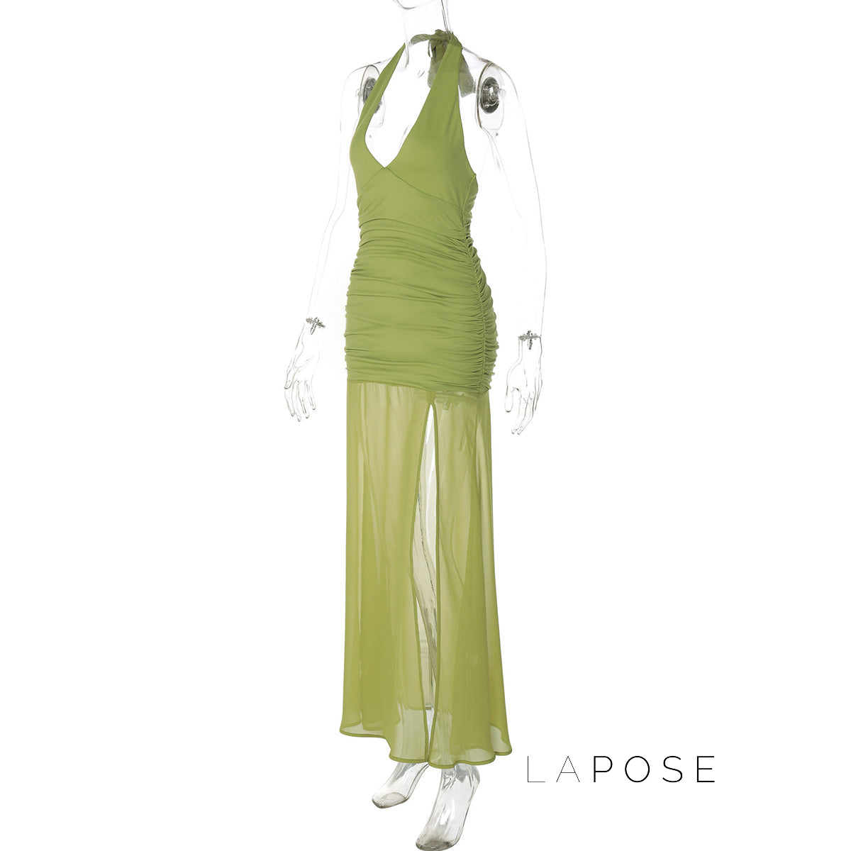Vittoria Halter Maxi Dress