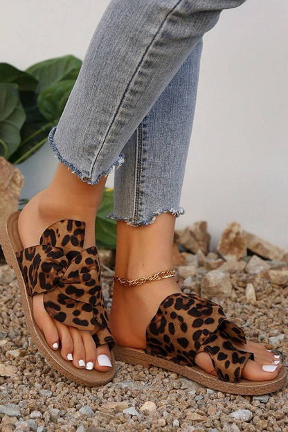 Bow Soft Bottom Beach Sandals
