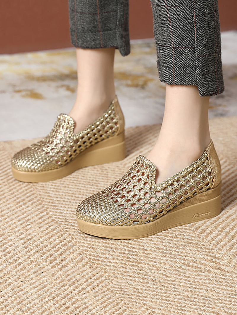 Summer Cutout Platform Sandal Sc1040