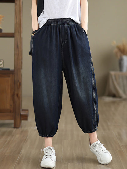 Summer Denim Harem Pants Ii1004