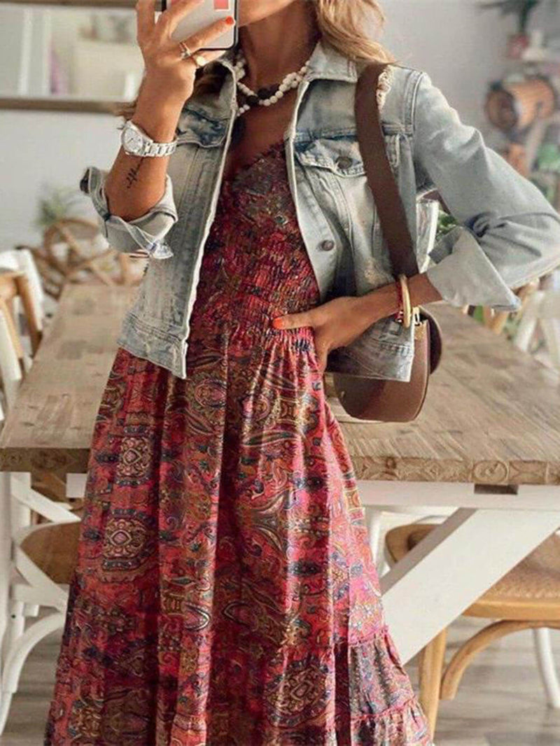 Blossom - Sleeveless Maxi Dress