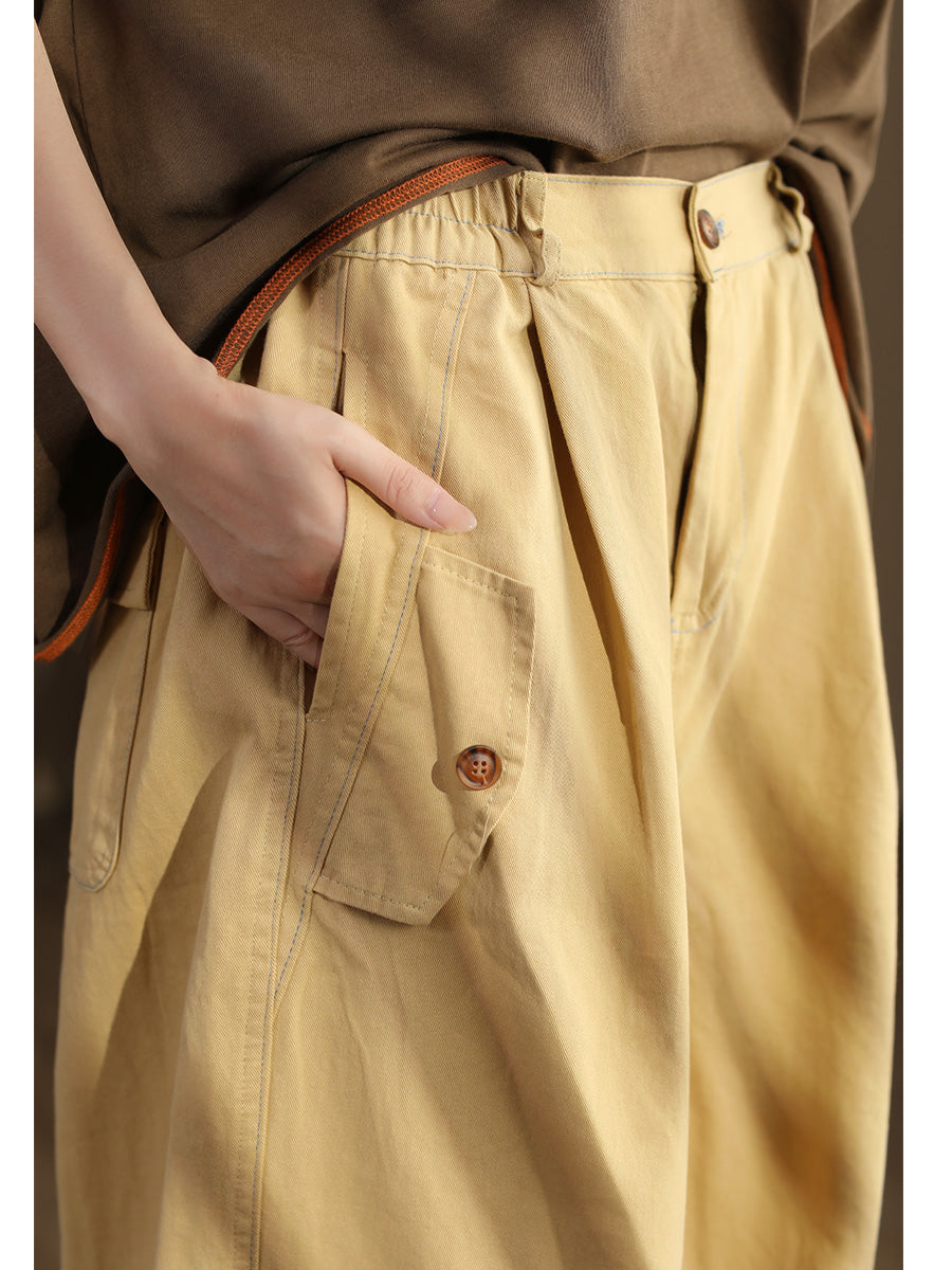 Autumn Commute Loose Harem Pants At1070
