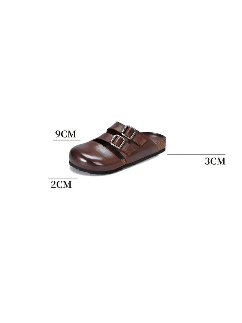Summer Leather Flat Birkenstock Slippers Ui1024